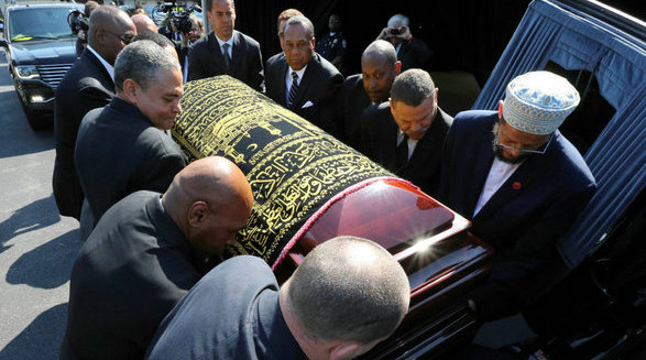 阿里葬礼举行泰森贝克汉姆出席 奥巴马撰写悼词（视频）