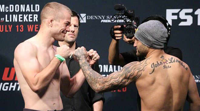 UFC格斗之夜91赛前称重图集 明天上午直播