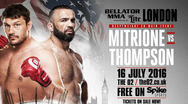 Bellator158：马特·米特里奥vs奥里·汤普森