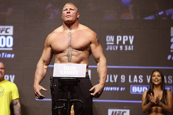 布洛克·莱斯纳UFC200药检不合格