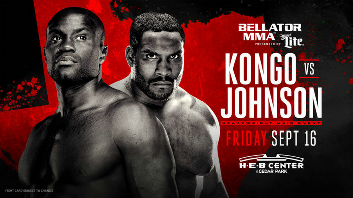 Bellator161：切克·孔戈vs托尼·约翰逊