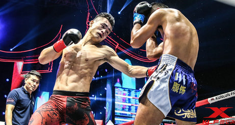 奥运散打冠军蔡良蝉昆仑决对战韩国最帅拳王