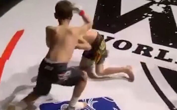 车臣总统举办儿童MMA比赛 采用成人职业赛规则引不满(视频)