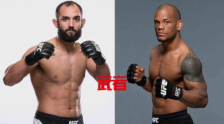 UFC格斗之夜105:乔尼·亨德里克斯vs赫克托-隆巴德