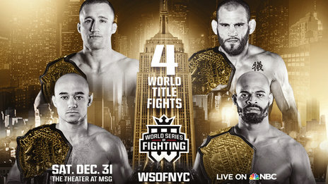 WSOF 34：四位冠军全部卫冕金腰带（视频）