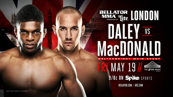 Bellator179:罗里·麦克唐纳德vs保罗·戴利