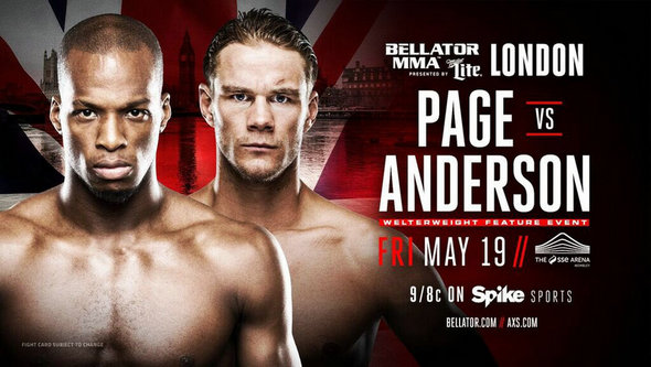 Bellator179:不败天才“毒液”佩奇vs德里克·安德森