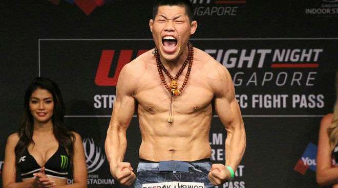 李景亮参战!UFC新加坡站赛前称重图集(明天下午直播)