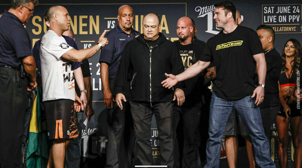Bellator180赛前称重图集,明天上午乐视直播