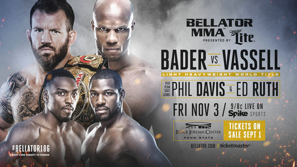 瑞安·巴德首场冠军卫冕战Bellator186对阵林顿·瓦塞尔