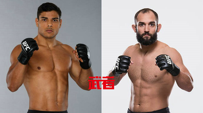UFC217:乔尼·亨德里克斯与保罗·伯拉齐哈上升到主赛