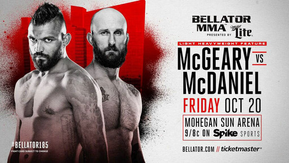 Bellator 185：布巴·麦克丹尼尔vs利亚姆·麦吉里