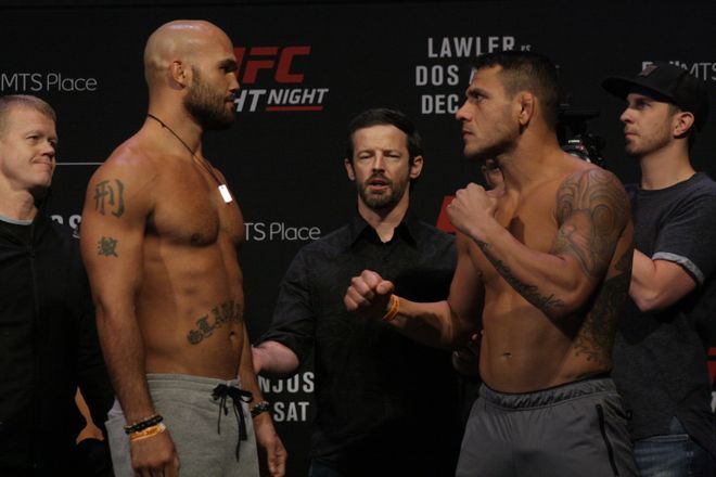UFC on Fox 26赛前称重图集 明天上午PPTV网络直播