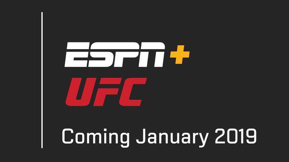 ESPN与ESPN+成UFC美国独家媒体 每年将举办30场赛事