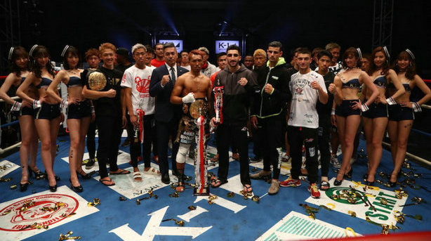 K-1 WORLD GP第二代羽量级冠争霸赛村越优汰夺冠