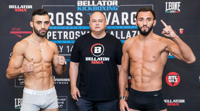 乔治VS阿拉佐夫明日开战！Bellator 203赛前称重图集