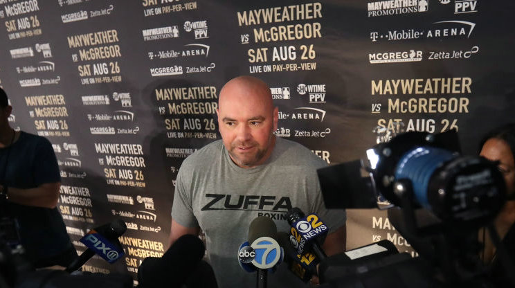 UFC总裁白大拿:如果梅威瑟想打哈比布必须来UFC打