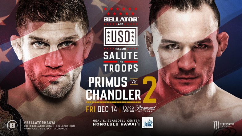 Bellator 212:布伦特·普里姆斯vs迈克尔·钱德勒