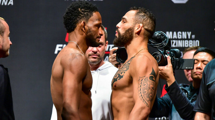 UFC格斗之夜140赛前称重图集!明天上午PPTV直播