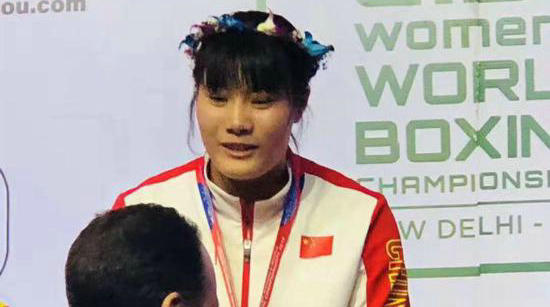 21岁小将汪丽娜世锦赛夺冠 加冕81公斤级女拳王