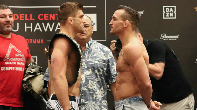 Bellator 212赛前称重!钱德勒挑战普里姆斯二番战