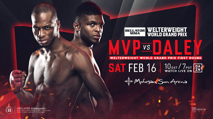 Bellator次中量级大奖赛第二轮:“毒液”迈克尔·佩奇vs保罗·戴利