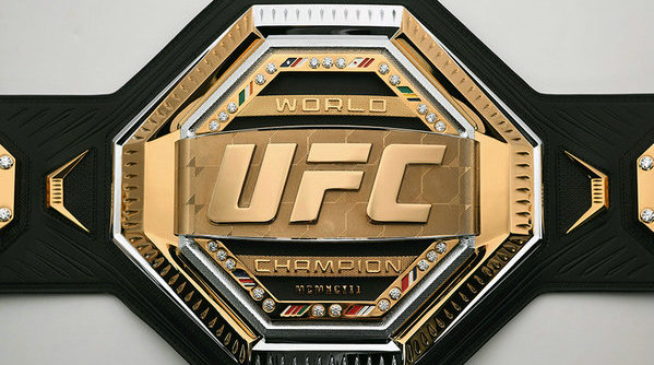 UFC冠军金腰带最新版亮相!2019年开始使用