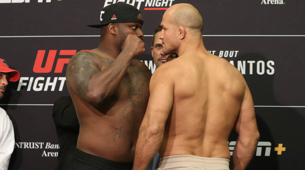 UFC格斗之夜146赛前称重图集,明天上午PPTV直播