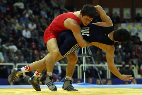 保加利亚国际摔跤锦标赛中国队夺三金