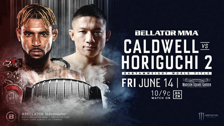 Bellator 222：达里昂·考德威尔vs堀口恭司二番战