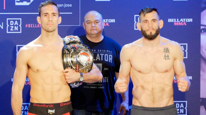 Bellator 220赛前称重图集!明天上午爱奇艺直播