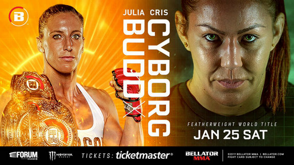 “机械婆”贾斯蒂诺明年1月挑战Bellator冠军茱莉亚·巴德