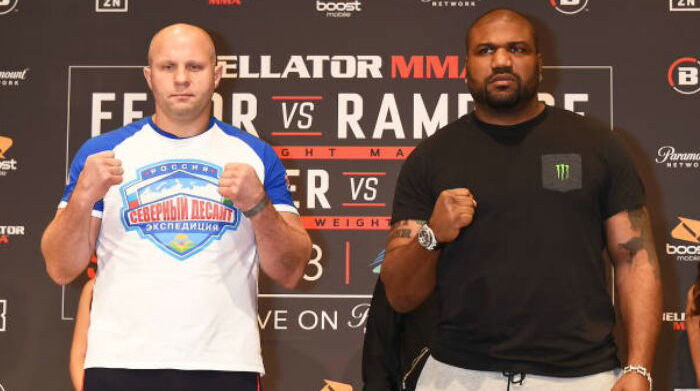 Bellator 237日本站赛前称重图集!杰克逊比菲多重25磅