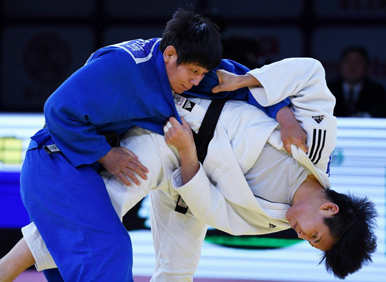 世界柔道大师赛日本5金领跑 中国获一铜牌