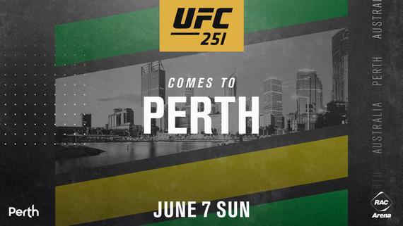 UFC赛事连发 UFC251到访珀斯 6月哈萨克斯坦首秀