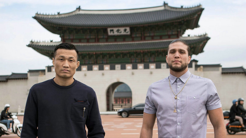布莱恩·奥特加在UFC 248现场扇朴宰范耳光挑衅“韩国僵尸”郑赞成