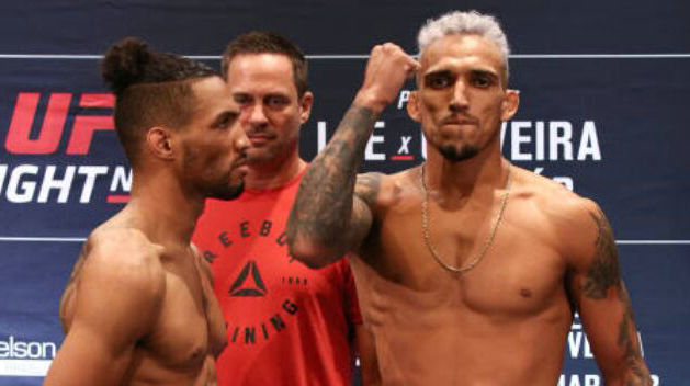 UFC格斗之夜170赛前称重图集！明天早上PPTV直播