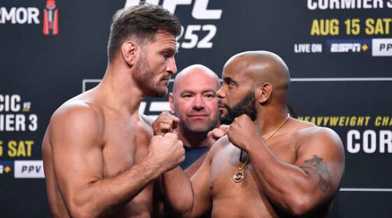 UFC 252赛前称重图集!明天上午PP体育直播