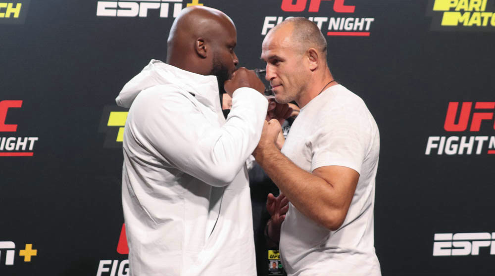 UFC格斗之夜174赛前称重图集!明天上午PP体育直播