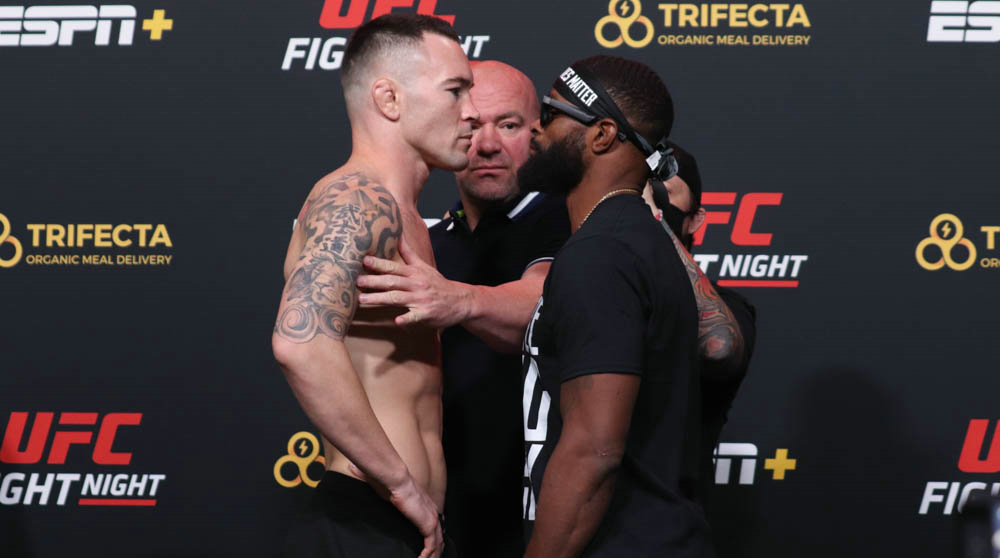 UFC格斗之夜178赛前称重图集!明天上午PPTV直播