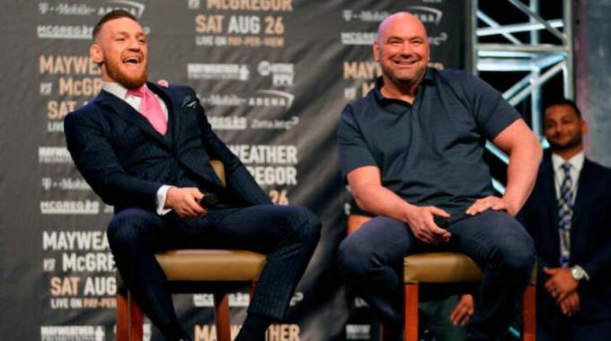 UFC总裁白大拿表示康纳·麦格雷戈有望明年初回归