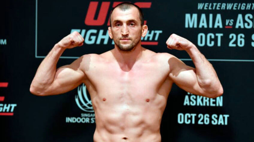 UFC格斗之夜180:俄罗斯散打名将穆斯里穆·萨利霍夫退赛