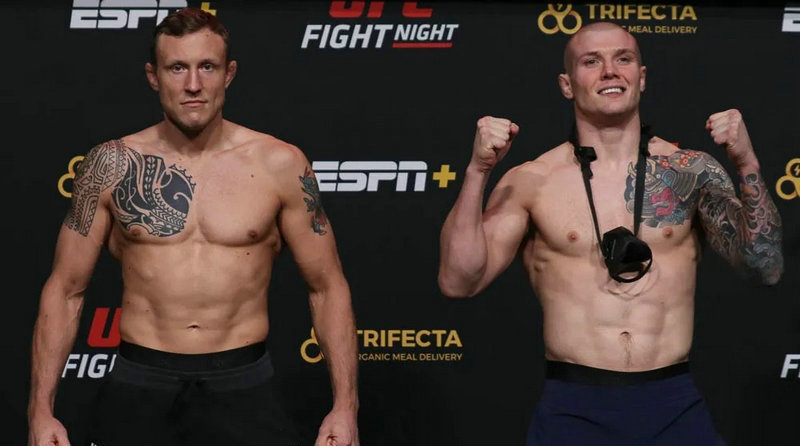 UFC on ESPN 19赛前称重图集!明天上午PPTV直播
