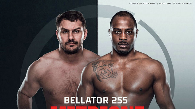 Bellator 255：马特·米特里奥vs泰雷尔·福琼