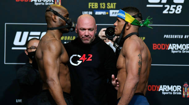 UFC 258赛前称重图集！明天上午PPTV直播