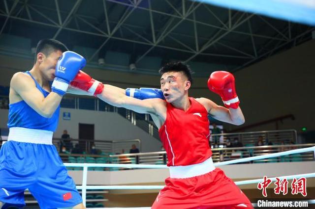 2021年全国男子拳击锦标赛在湖北枝江开幕
