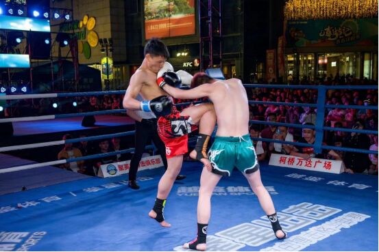 2021年BSP《拳星出击》中外自由搏击职业联赛在绍兴柯桥万达广场成功举办
