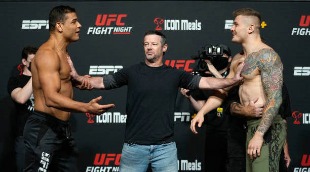UFC格斗之夜196赛前称重图集!科斯塔vs威托里