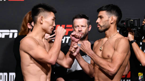 宋亚东明日出战!UFC格斗之夜197赛前称重图集