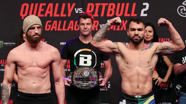 Bellator 270赛前称重图集!轻量级冠军战领衔